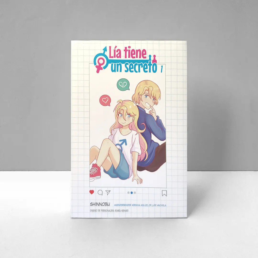 Portada de Lía tiene un secreto Vol. 1