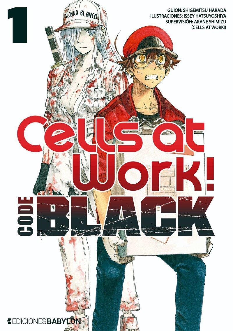 Portada de CELLS AT WORK! CODE BLACK VOL. 1