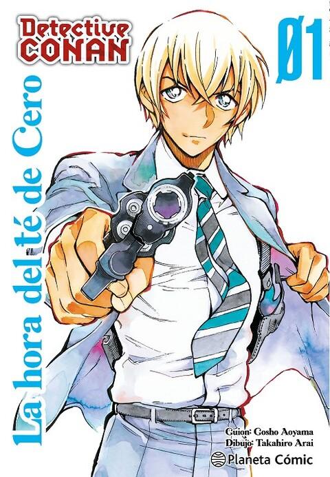 Portada de DETECTIVE CONAN. LA HORA DEL TÉ DE CERO VOL. 1