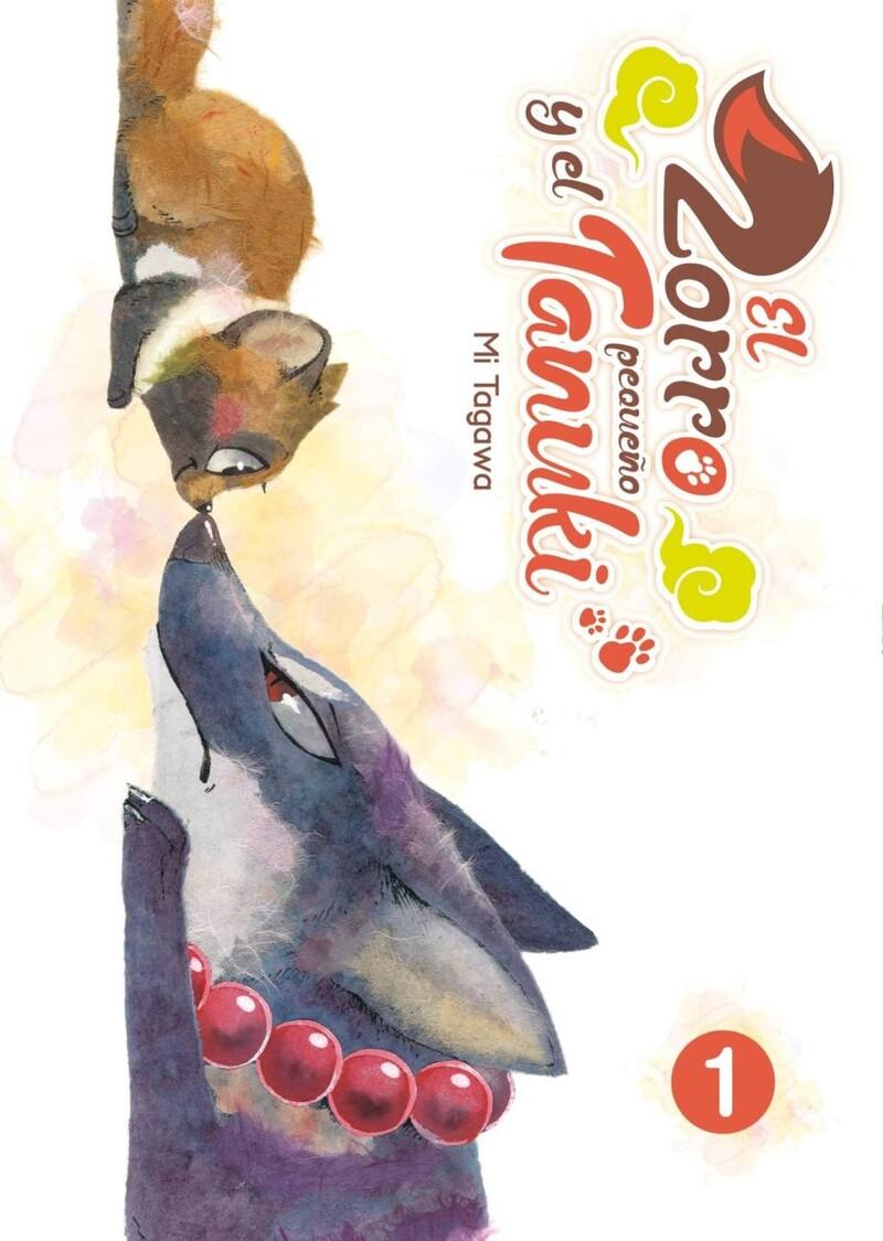 Portada de EL ZORRO Y EL PEQUEÑO TANUKI VOL. 1